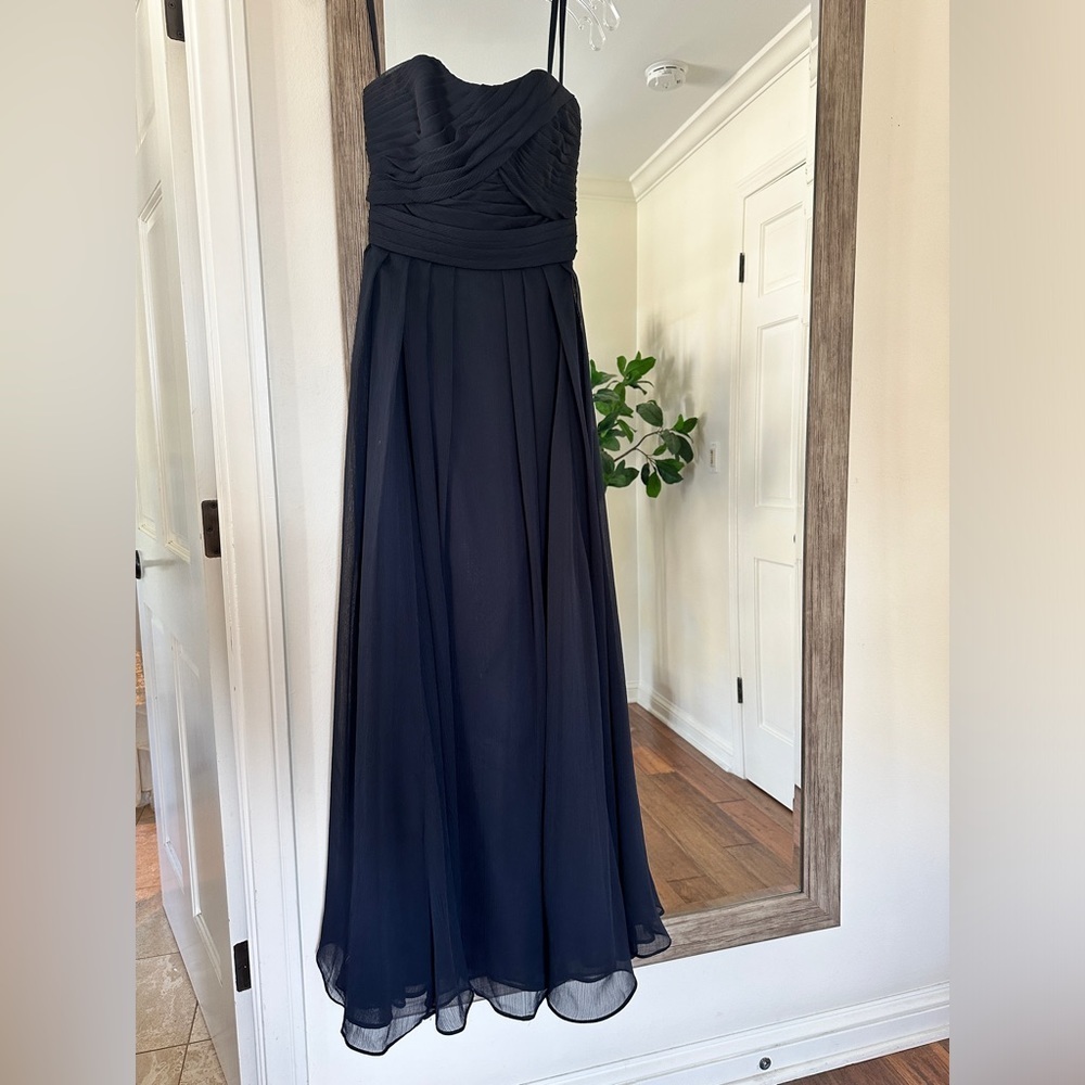 Angelina faccenda formal bridesmaid dress.